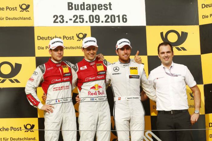 Podium race 2 Hungaroring